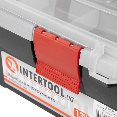 Ящик для інструментів, 13" 318x175x131 мм INTERTOOL BX-0125