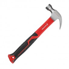 Молоток столярний 450 г, ручка із фібергласу. INTERTOOL HT-0223
