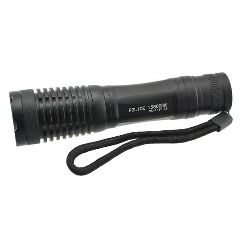 Тактический фонарь POLICE BL 1837 T6 50000W фонарик 1000 Lumen