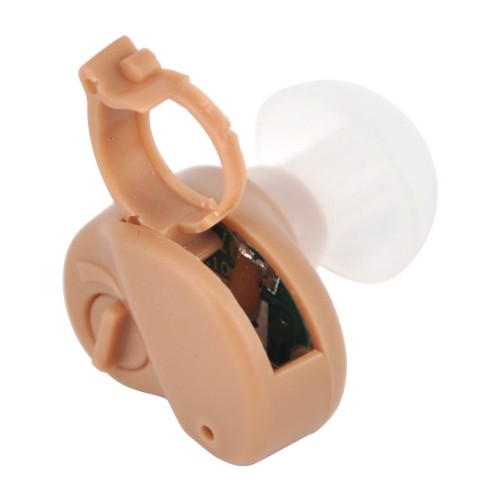 Мини слуховой внутриушной аппарат Xingma 900A с боксом для хранения