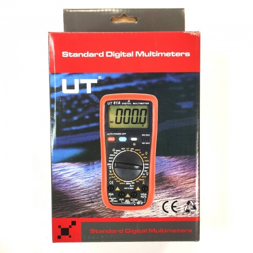 Цифровой Профессиональный мультиметр UT 61A тестер вольтметр + термопара