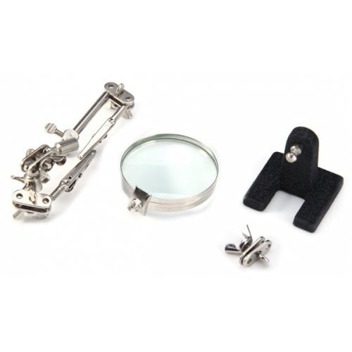 Тримач "третя рука" JM501 лупа, крокодили