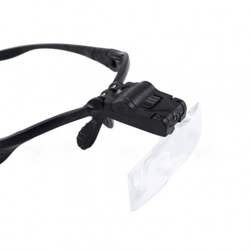 Бинокуляр очки бинокулярные со светодиодной подсветкой 9892B