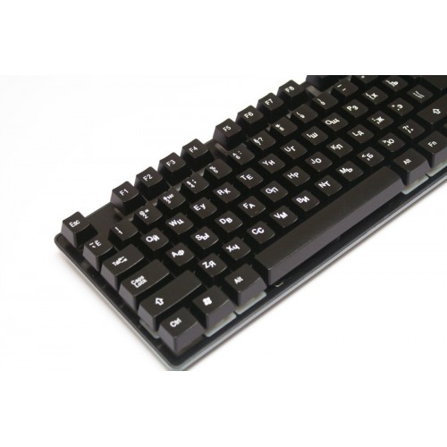 Клавиатура с цветной подсветкой USB UKC HK-6300TZ для ПК с МЫШКОЙ