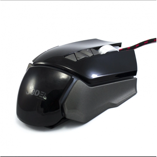Игровая компьютерная проводная мышка USB Jedel GM770 с подсветкой Чёрный