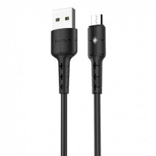 Кабель USB Hoco X30 Star Charging Micro USB Cable 1.2м Чёрный