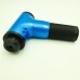 Массажер Аккумуляторный для тела мышечный портативный ручной 4 насадки Fascial Gun KH-320 Синий