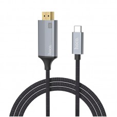 Адаптер Hoco UA13 Type-C to HDMI кабель адаптер 2К-4К Серый