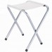 Стол для пикника раскладной со 4 стульями Folding Table 120х60х55/60/70 см 3 режима высоты Светлый