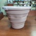 Ведро 10 литров туристическое складное Collapsible Bucket Тёмно-розовое