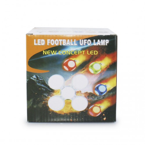 Лампочка люстра светодиодная раскладная LED лампа 40Вт 220В E27 Football UFO Lamp белый