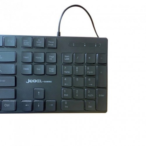 Клавиатура проводная игровая USB JEDEL K510 RGB с подсветкой