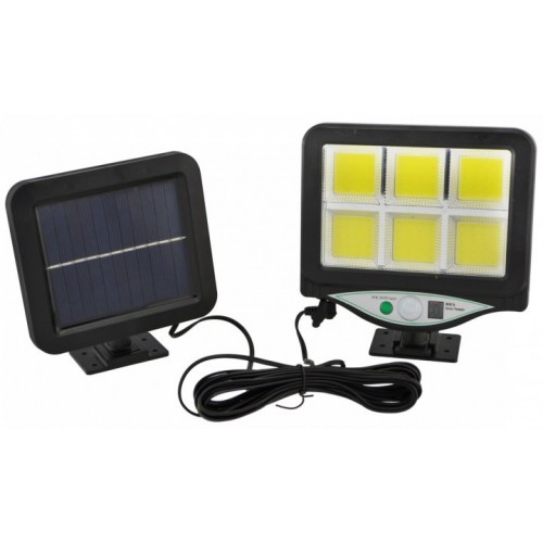 Фонарь подвесной уличный Solar light BK-128-6 COB на солнечной батарее с датчиком движения