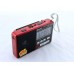 Радио Golon RX-2277 + Power Bank, mp3, USB, фонарь Красный