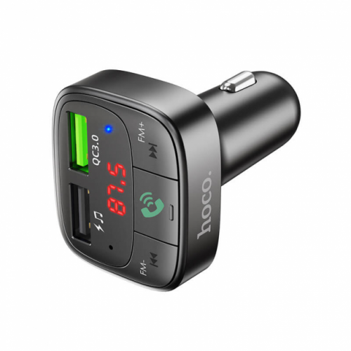 Автомобільний FM-трансмітер модулятор Bluetooth MP3 HOCO E59