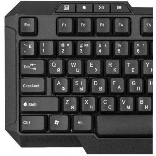 Клавиатура проводная USB компьютерная CROWN CMK-15