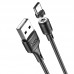 Кабель магнитный USB на Type-C USB HOCO X52 Sereno для зарядки Чёрный