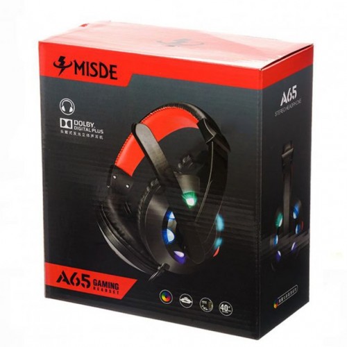 Игровые наушники с подсветкой Gaming MDR A65