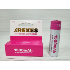 Аккумулятор Arexes 18650 Li-Ion 1500 mAh, 3.7v