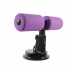 Тренажер для пресса живота крепеж для ног на присоске многофункциональный до 100кг Фиолетовый