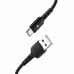 Кабель USB Hoco X30 Star Charging Type C Cable 1.2м Чёрный