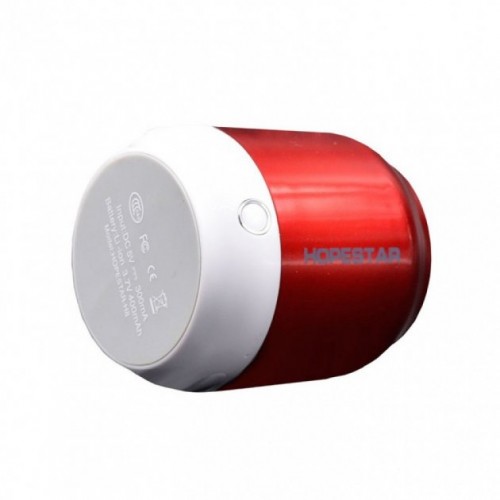 Портативная Bluetooth колонка Hopestar H8 FM, MP3, AUX, TF, USB/microUSB, Handsfree Красная