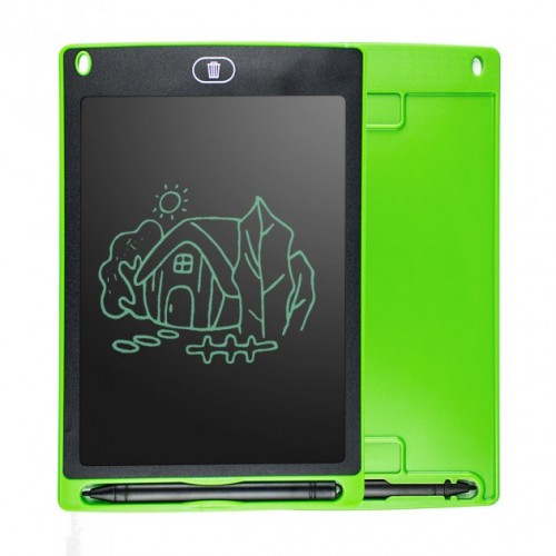 Графический планшет (доска для рисования) 8.5" для рисования и заметок LCD Writing Tablet Зелёный