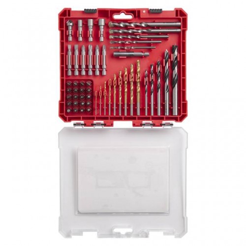 Набір свердл та біт 50шт INTERTOOL SD-0050