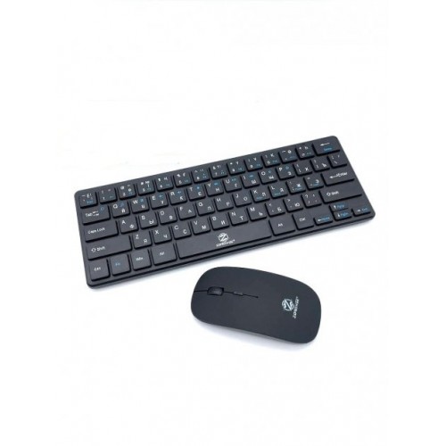 Беспроводная клавиатура и мышь комплект с USB адаптером для компьютера ПК Zornwee G1000