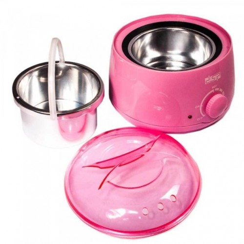 Нагреватель для горячего воска воскоплав DSP F-70004 Beauty Skincare депиляция Розовый
