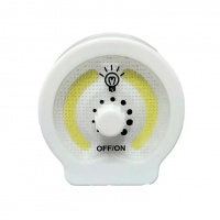LED светильник на батарейках с регулятором яркости 6W СОВ HY-902 с магнитом