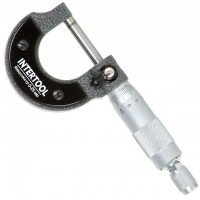 Микрометр 0-25 мм INTERTOOL MT-3041