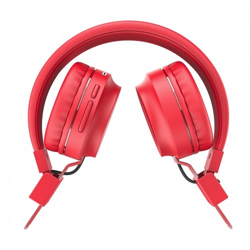 Беспроводные Bluetooth наушники HOCO W25 Promise Красные