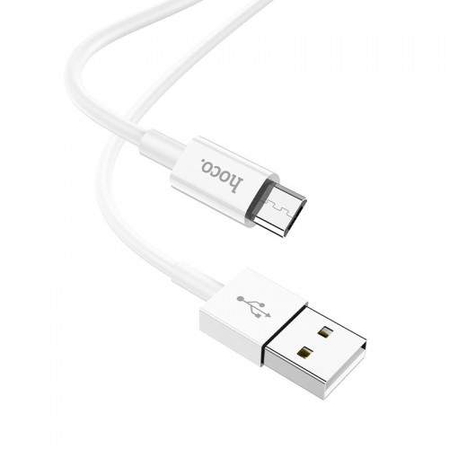 Кабель для зарядки USB на Micro-USB HOCO X64 Lightweight Белый