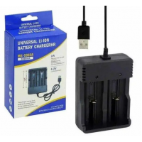 Зарядное устройство для аккумуляторов USB Li-ion Charger MS-5D82A 4.2V/2A с 2 слотами