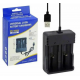 Зарядное устройство для аккумуляторов USB Li-ion Charger MS-5D82A 4.2V/2A с 2 слотами