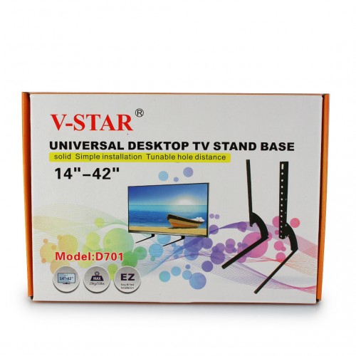 Крепление для телевизора настольное кронштейн V-STAR D701 14-42