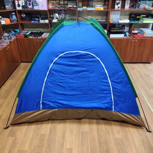 Палатка туристическая раскладная 200 х 200 см двухместная с москитной сеткой (50391)