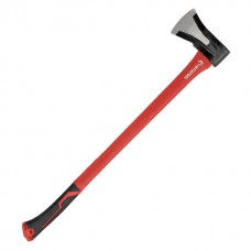Колун кований 2200 г, ручка з фібергласу INTERTOOL HT-0275