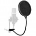 Микрофон студийный DM 800U, Микрофон для студийной звукозаписи, Настольный микрофон с усилителем голоса