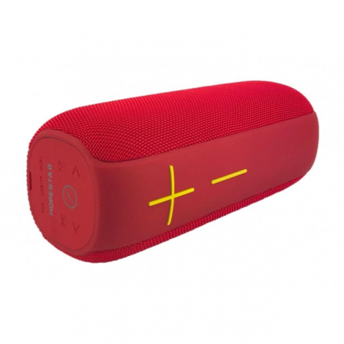Портативная беспроводная стерео колонка Hopestar P15 PRO c Bluetooth, USB и MicroSD Красная