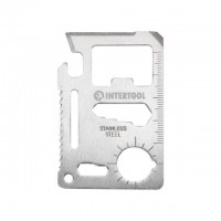 Мультитул карточка 11 в 1 INTERTOOL HT-0589