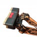 Налобный фонарь 8601 USB 5v, встроенный аккумулятор, 5 светодиодных мощных фар, для кемпинга, рыбалки
