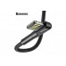 Кабель Baseus Data Lightning 2.4A 1 м CALKLF-P01 Боковой USB Чёрный Оригинал