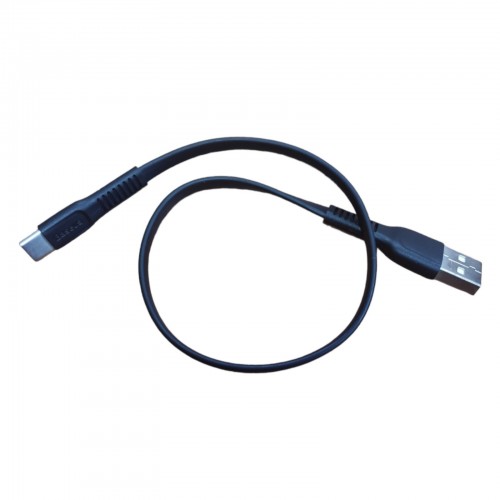 Кабель зарядный Baseus Flat Type-C Cable Fast Data Sync Charging 0.25м (CATZY-A01) Чёрный Оригинал