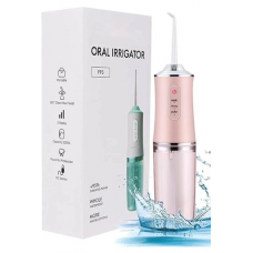 Ирригатор портативный электрический Oral Irrigator S3J2 для зубов Розовый