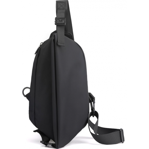 Мужская сумка через плечо нагрудная Baellery cross body bag сумка JXA1808 37*18 см Чёрная