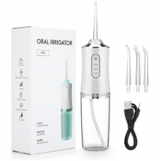 Ирригатор портативный электрический Oral Irrigator S3J2 для зубов Белый