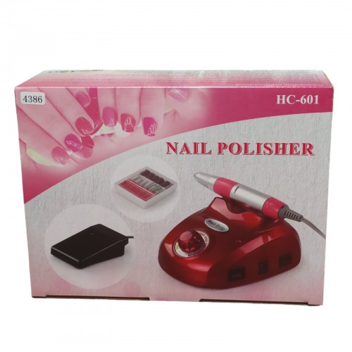 Фрезер для маникюра и педикюра Nail Polisher HC-601, 30000 об/мин, фрезер для ногтей Белый