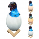 Детский светильник SUNROZ 3D Dinosaur Lamp лампа-ночник "Динозаврик в яйце" с пультом ДУ